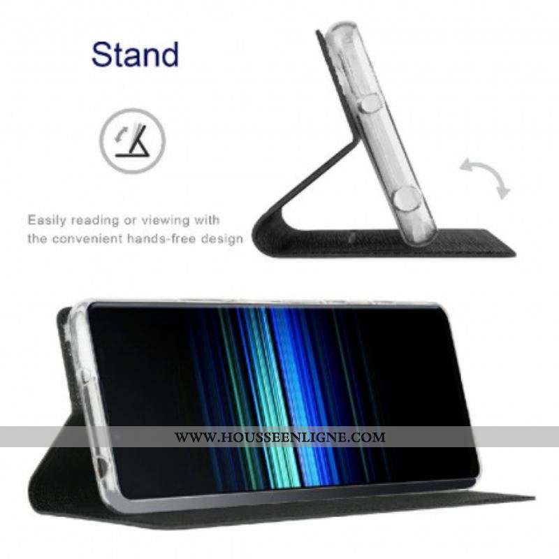 Flip Cover Sony Xperia 1 III Texturée VILI DMX