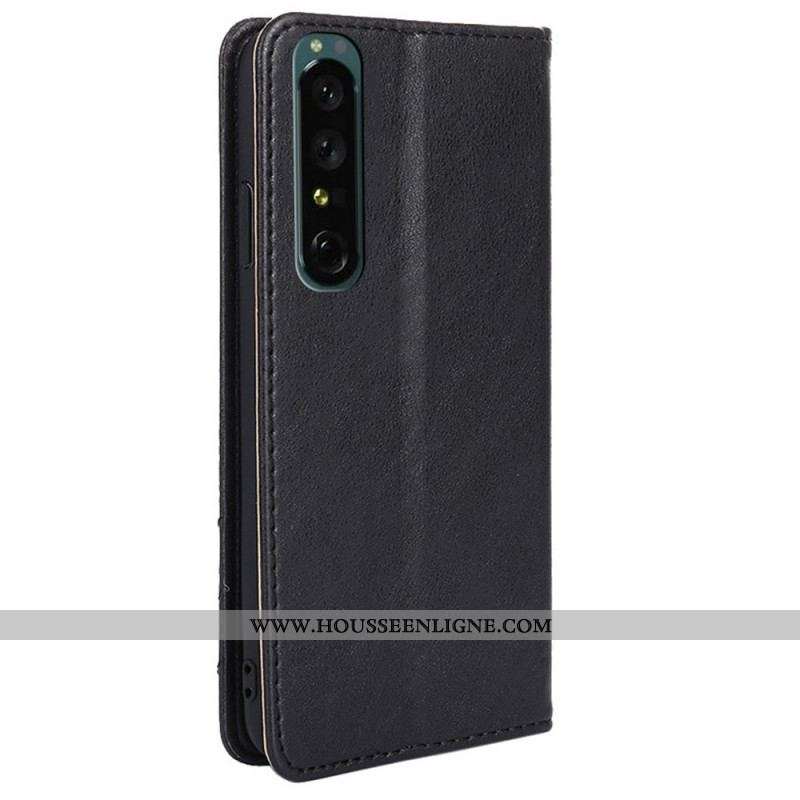 Flip Cover Sony Xperia 1 IV Rivet Décoratif