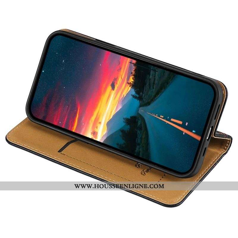 Flip Cover Sony Xperia 1 IV Simili Cuir Vintage