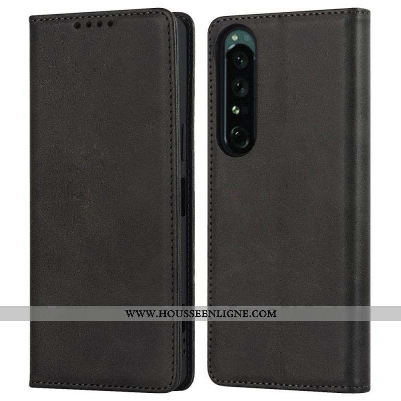 Flip Cover Sony Xperia 1 IV Style Classique