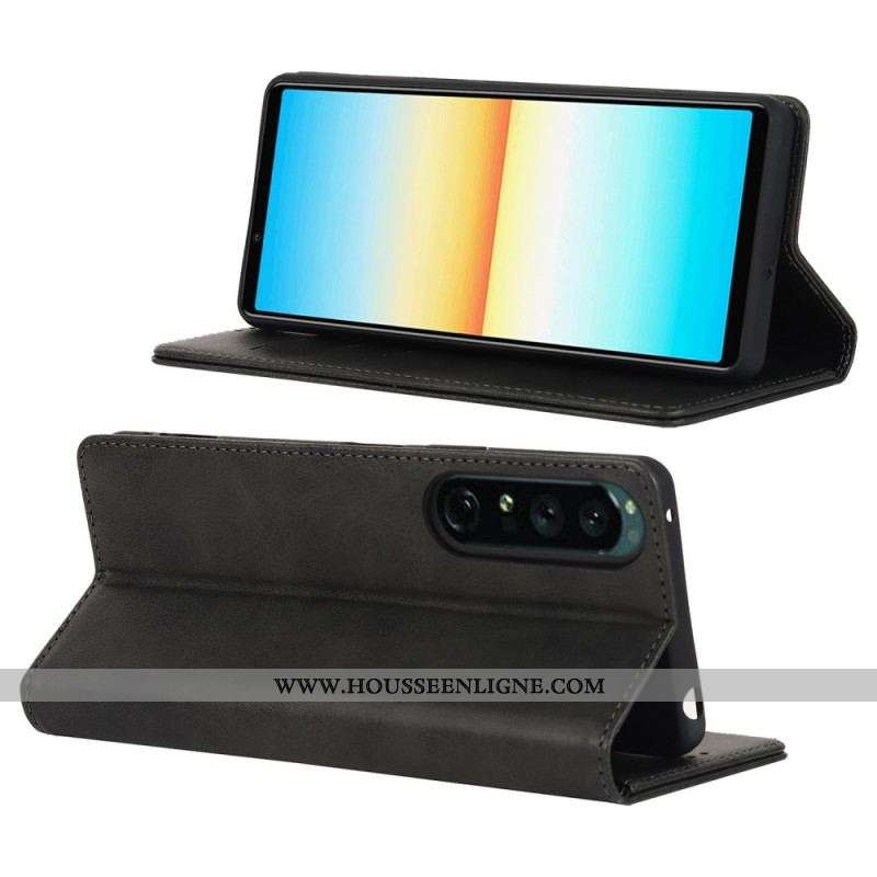 Flip Cover Sony Xperia 1 IV Style Classique