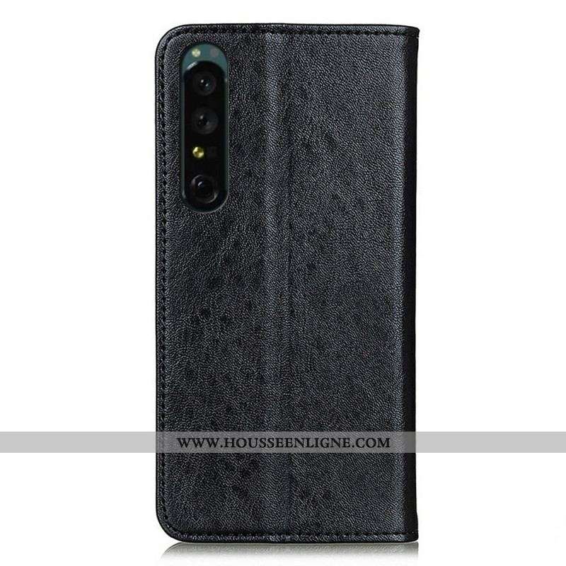 Flip Cover Sony Xperia 1 IV Texturée