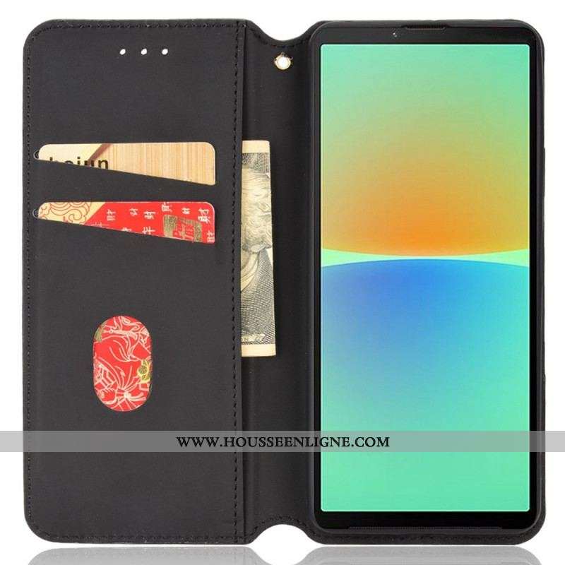 Flip Cover Sony Xperia 10 IV Cubes 3D