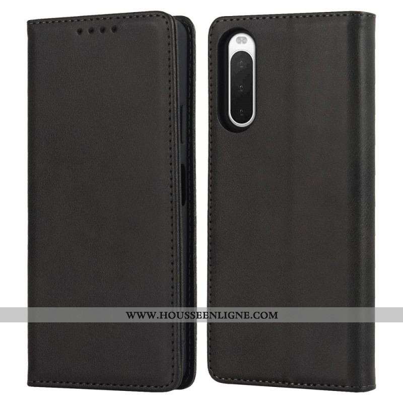 Flip Cover Sony Xperia 10 IV Design Classique