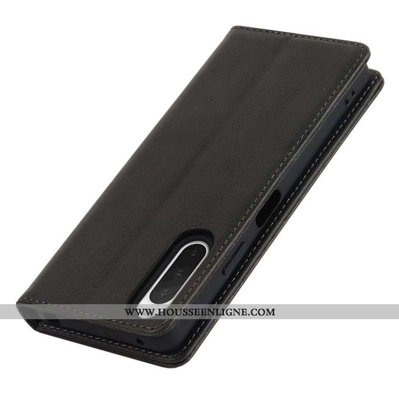 Flip Cover Sony Xperia 10 IV Design Classique
