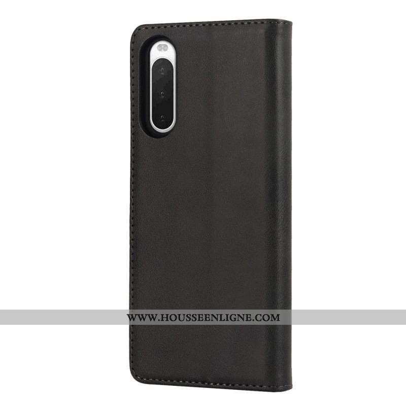 Flip Cover Sony Xperia 10 IV Design Classique