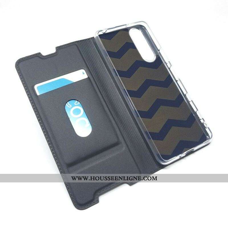 Flip Cover Sony Xperia 5 II Fermoir Magnétique
