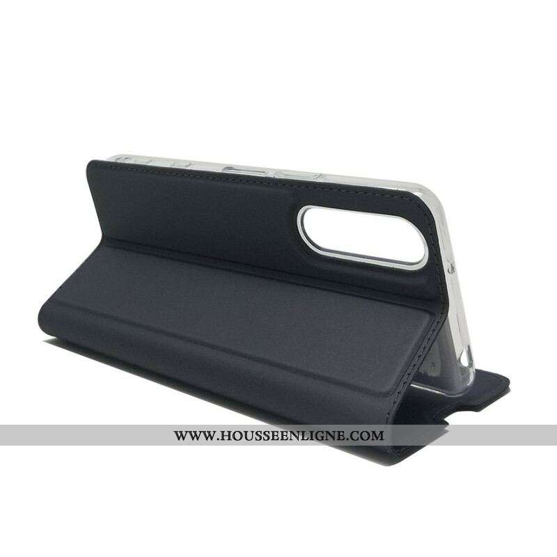 Flip Cover Sony Xperia 5 II Fermoir Magnétique