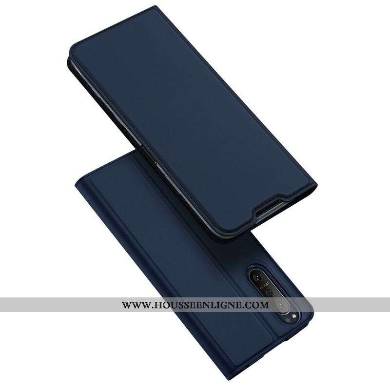 Flip Cover Sony Xperia 5 II Skin Pro DUX DUCIS