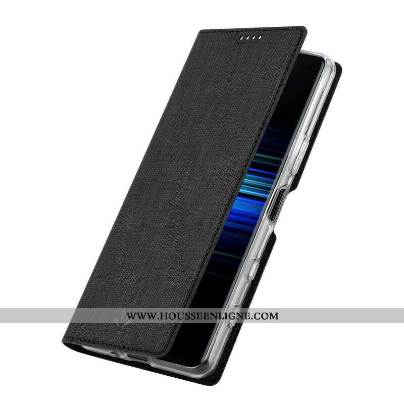 Flip Cover Sony Xperia 5 II Texturée VILI DMX