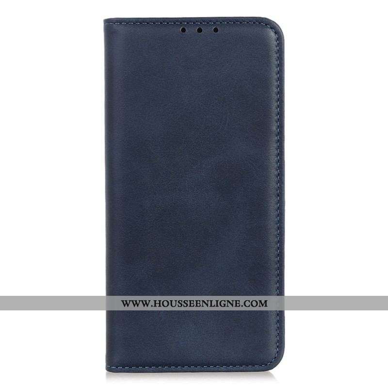 Flip Cover Sony Xperia 5 IV Cuir Fendu