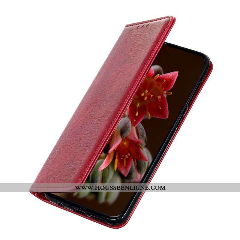 Flip Cover Sony Xperia Pro-I Cuir Litchi Fendu