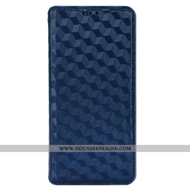 Flip Cover Sony Xperia Pro-I Effet Cuir Diamant