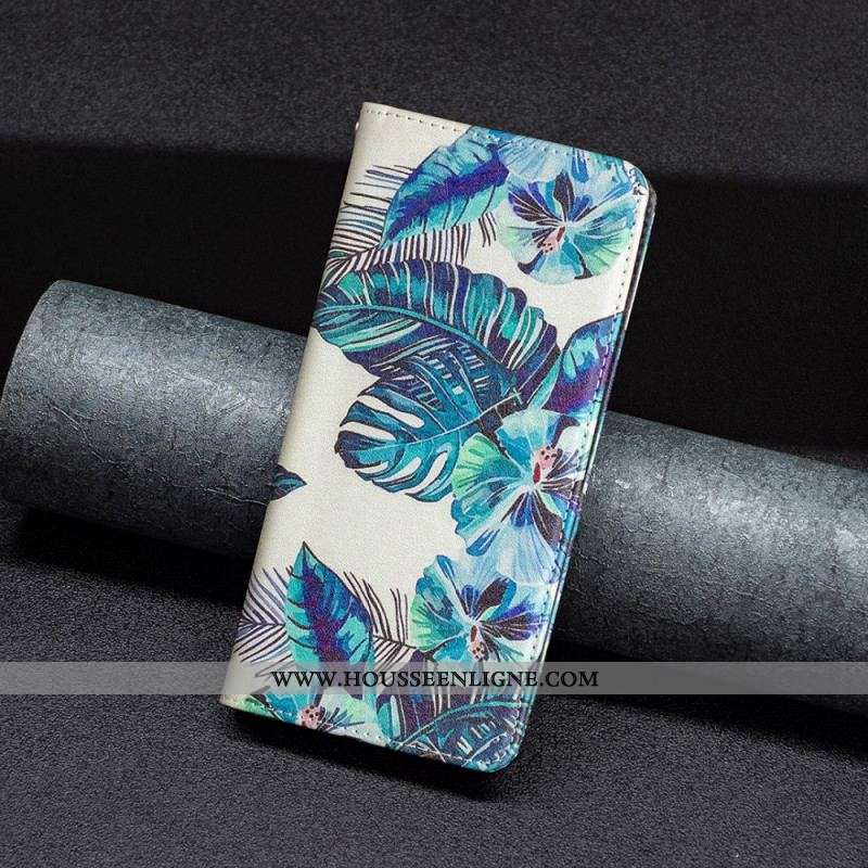 Flip Cover  Xiaomi 12 / 12X  Feuilles