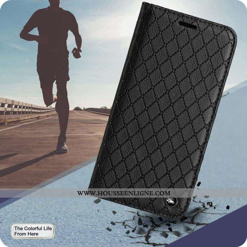 Flip Cover Xiaomi 12 / 12X Losanges RFID