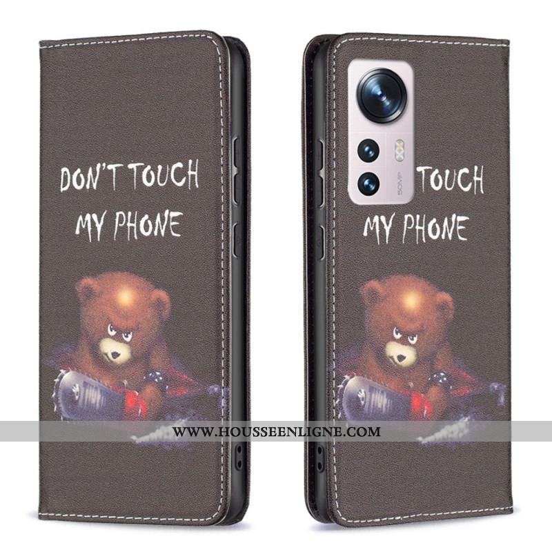 Flip Cover  Xiaomi 12 / 12X  Ours Dangereux