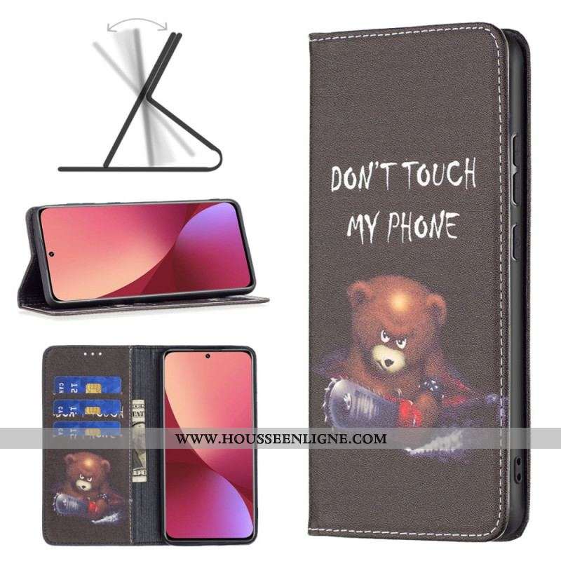 Flip Cover  Xiaomi 12 / 12X  Ours Dangereux
