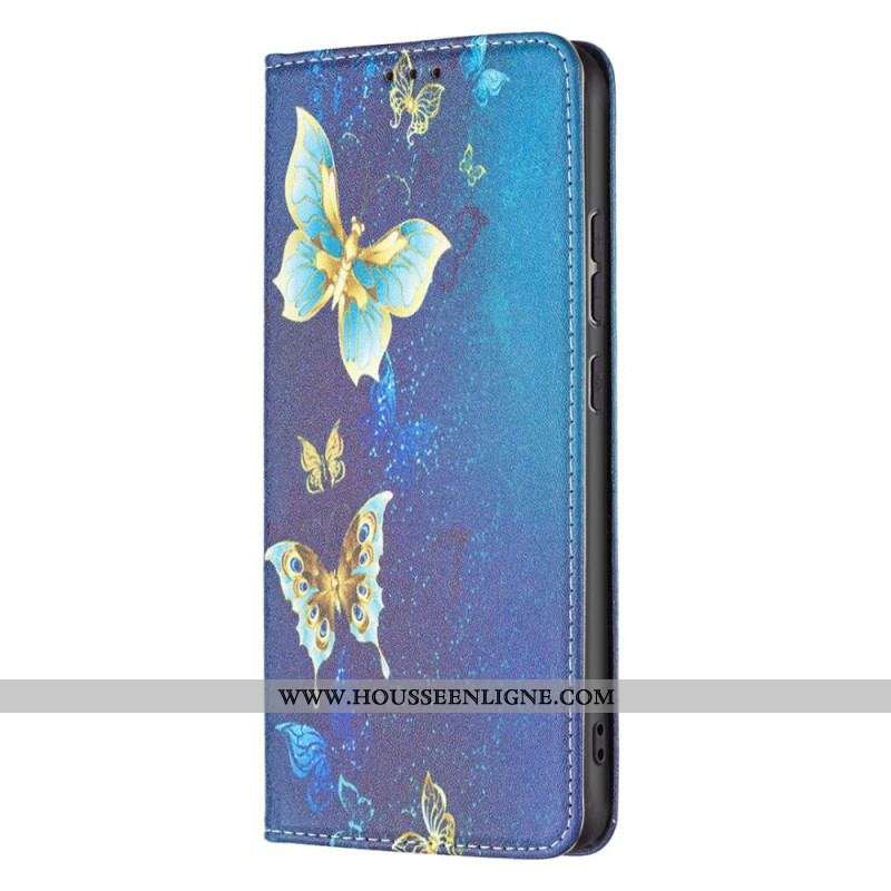Flip Cover  Xiaomi 12 / 12X  Papillons Colorés