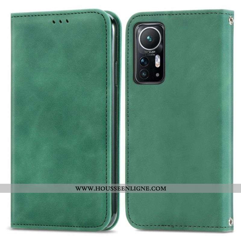 Flip Cover  Xiaomi 12 / 12X  Skin-Feeling