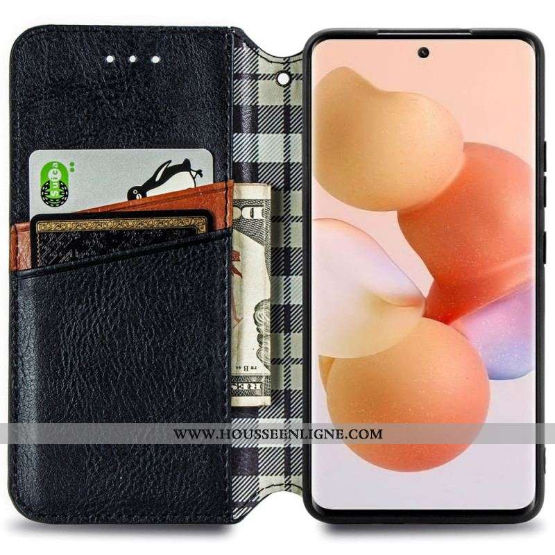 Flip Cover  Xiaomi 12 / 12X  Texture Diamant