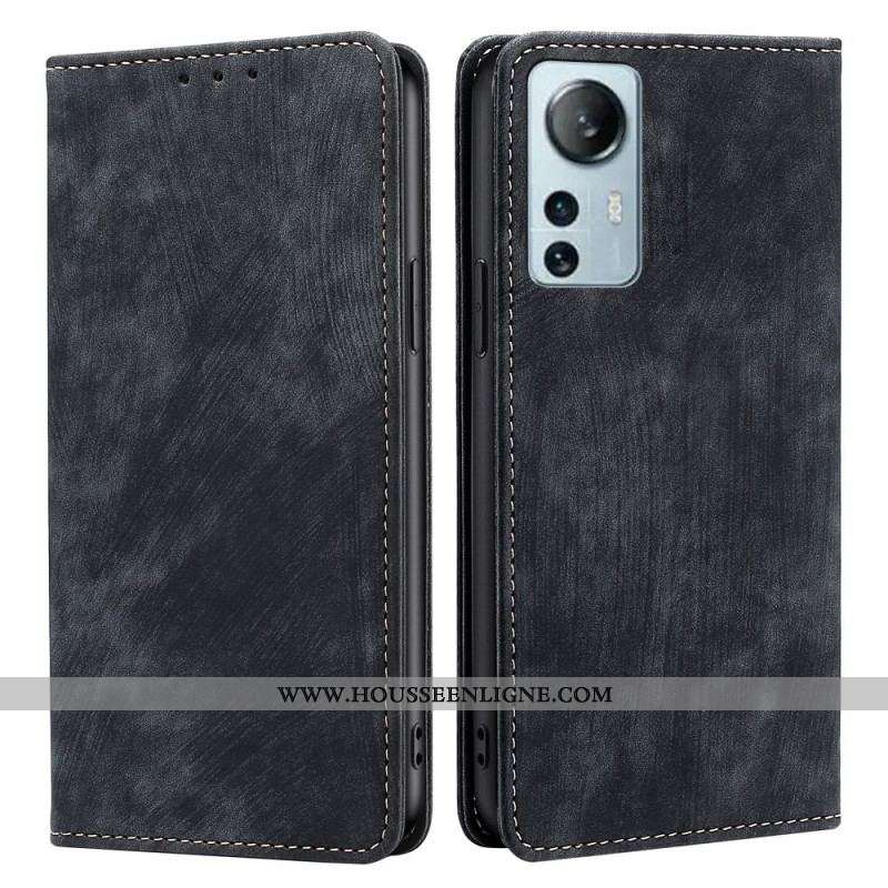 Flip Cover Xiaomi 12 Lite Style Cuir Rétro