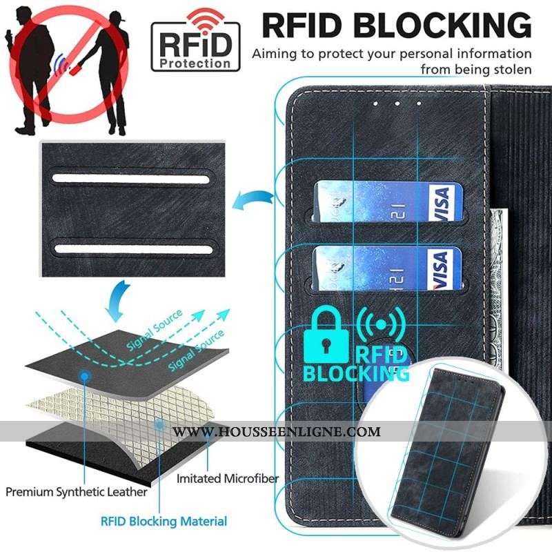 Flip Cover Xiaomi 12 Lite Style Cuir Rétro