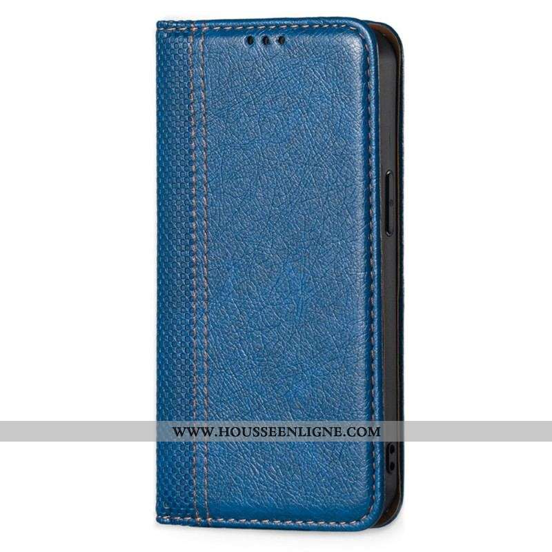 Flip Cover Xiaomi 12 Pro Effet Cuir Vintage