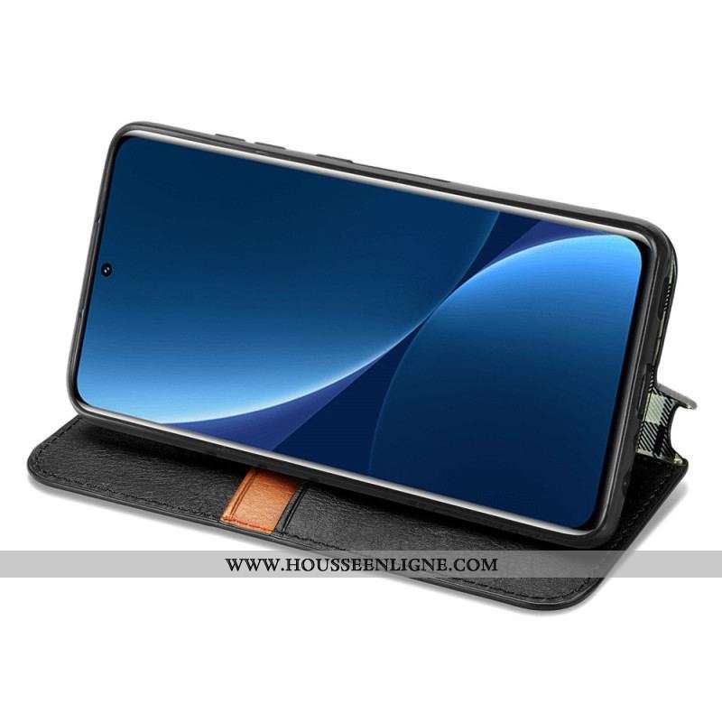 Flip Cover Xiaomi 12 Pro Motif 3D