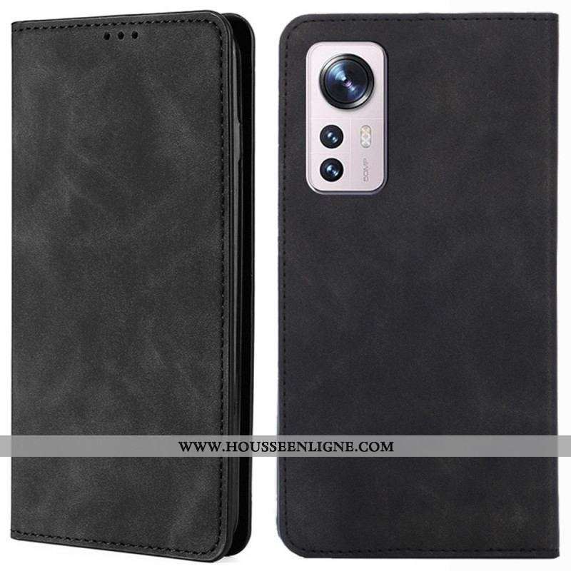 Flip Cover Xiaomi 12 Pro Skin-Feeling