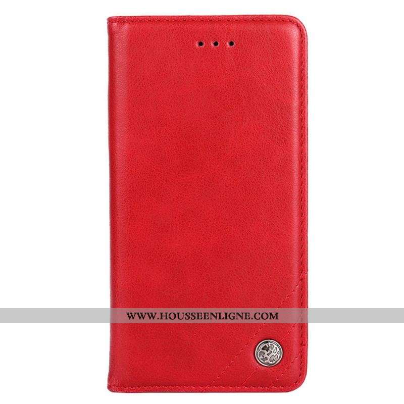 Flip Cover Xiaomi 12 Pro Style Cuir Rivet