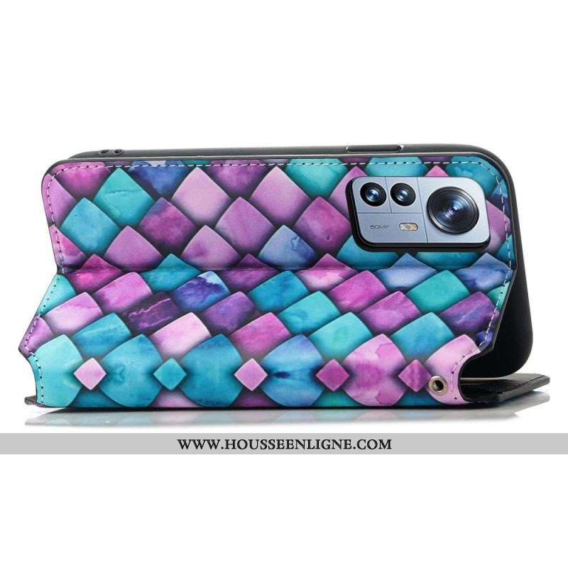 Flip Cover Xiaomi 12T / 12T Pro Design RFID Caseneo