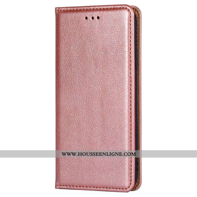 Flip Cover Xiaomi 12T / 12T Pro Effet Cuir Verni