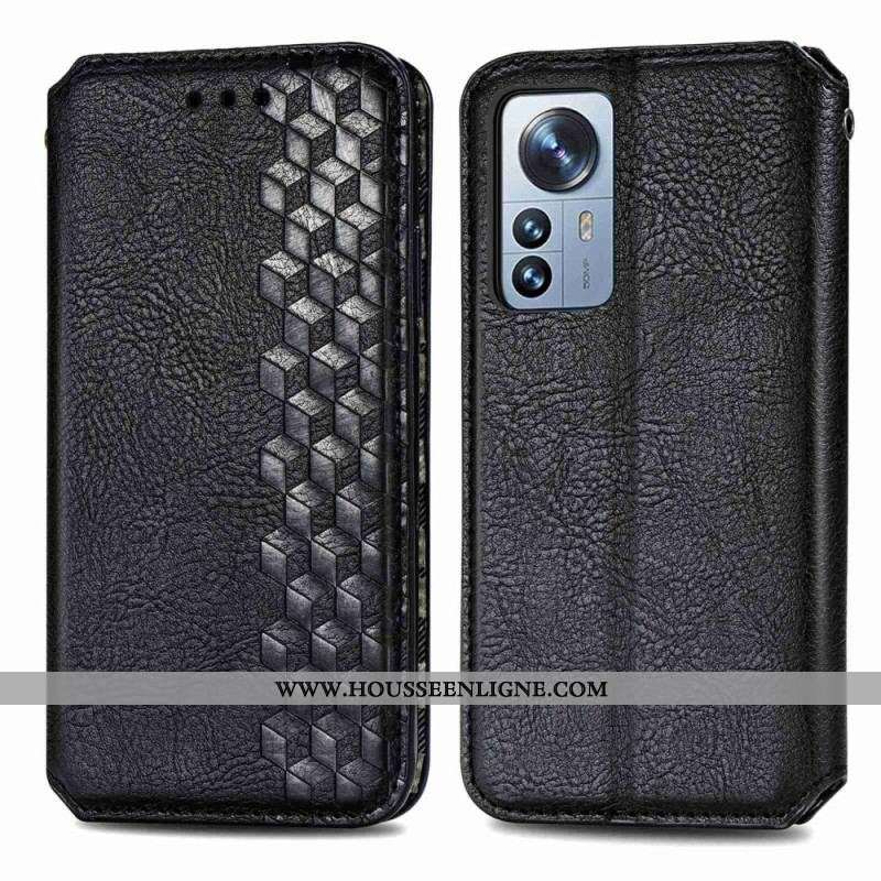Flip Cover Xiaomi 12T / 12T Pro Motif 3D