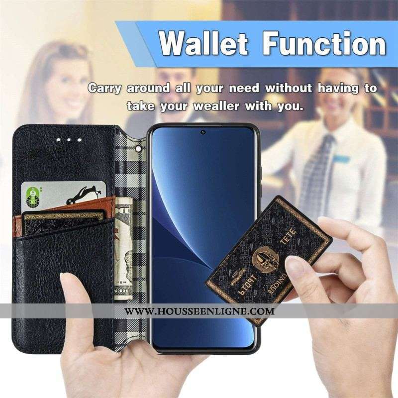 Flip Cover Xiaomi 12T / 12T Pro Motif 3D