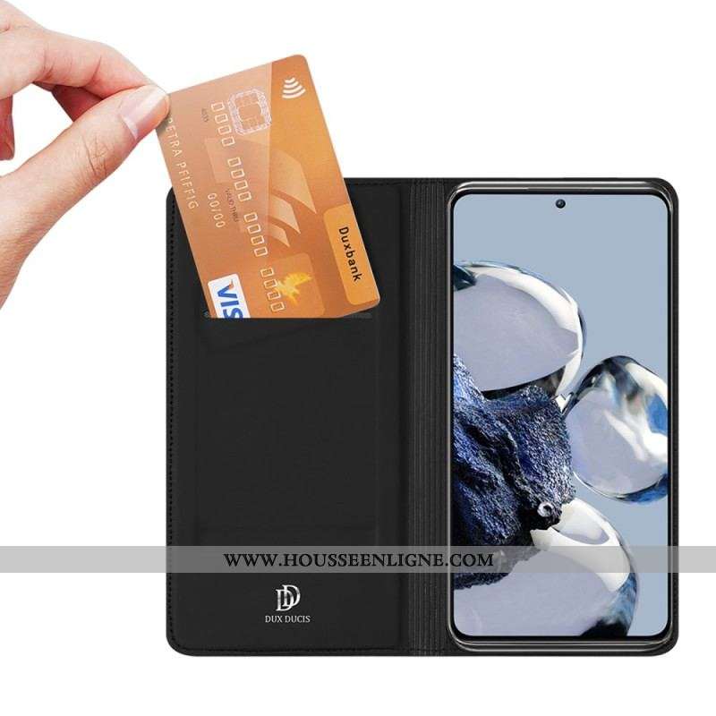 Flip Cover Xiaomi 12T / 12T Pro Skin-Pro Series Dux Ducis