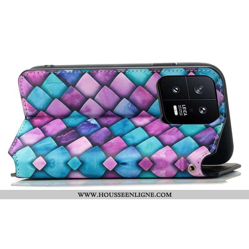 Flip Cover Xiaomi 13 Design RFID Caseneo