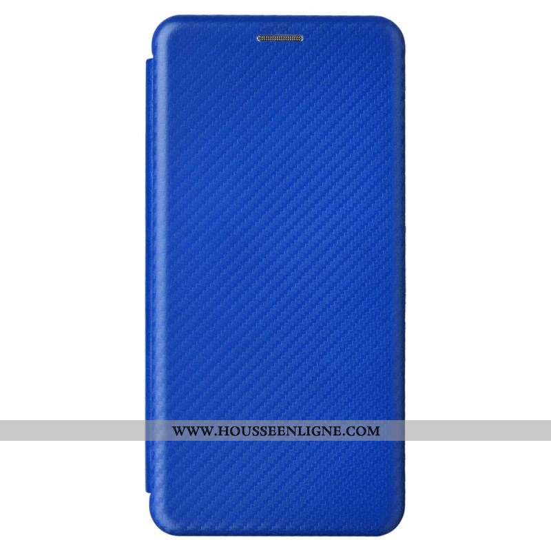 Flip Cover Xiaomi 13 Fibre Carbone Colorée