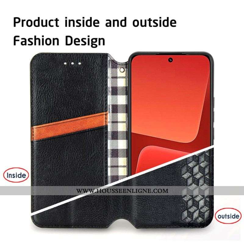 Flip Cover Xiaomi 13 Motif Vintage