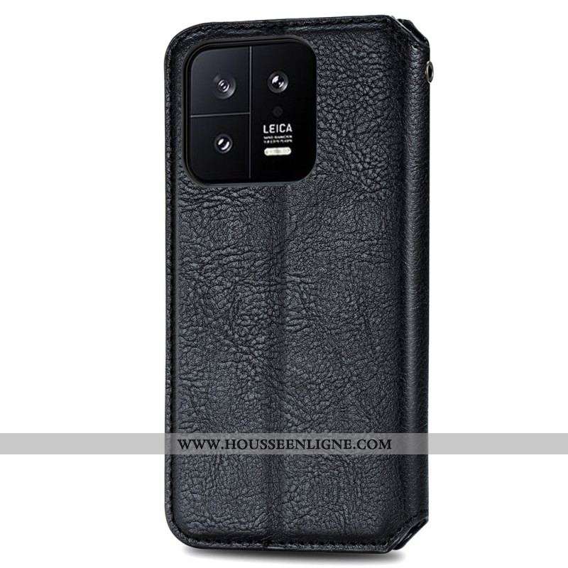 Flip Cover Xiaomi 13 Motif Vintage