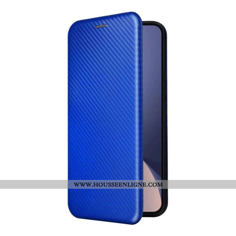 Flip Cover Xiaomi 13 Pro Fibre Carbone