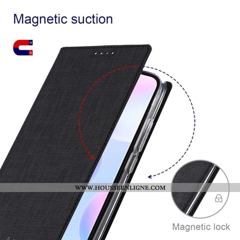 Flip Cover Xiaomi 13 Pro Texture Tissu VILI