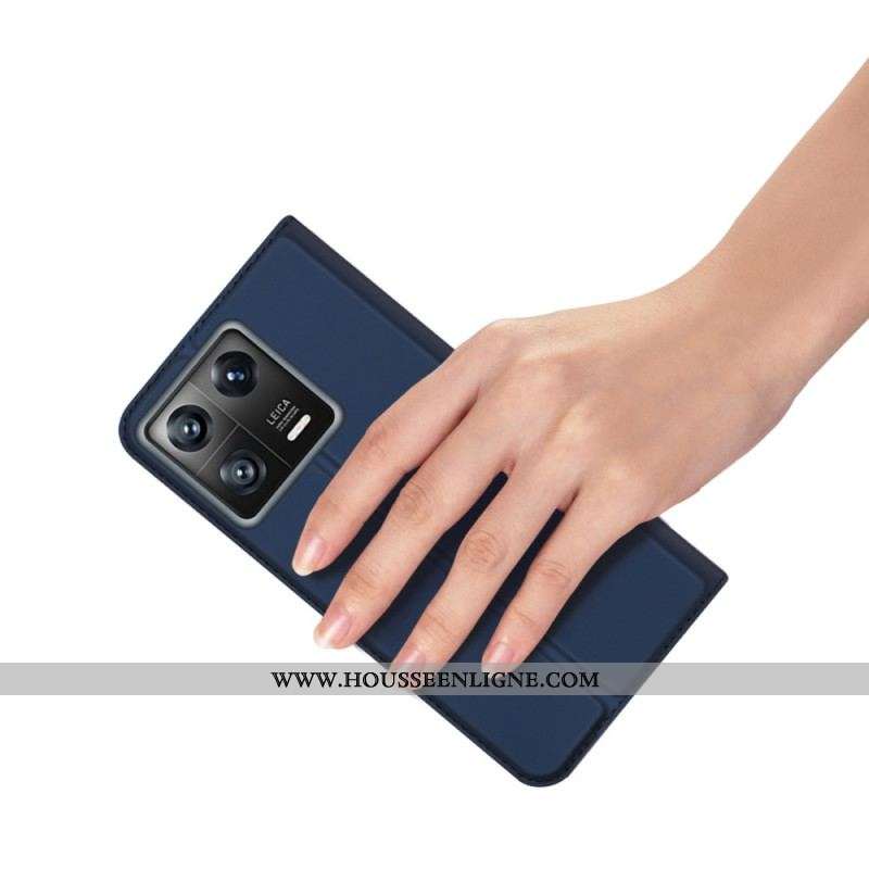 Flip Cover Xiaomi 13 Skin Pro DUX DUCIS