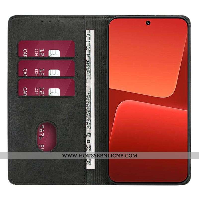 Flip Cover Xiaomi 13 Série Vintage