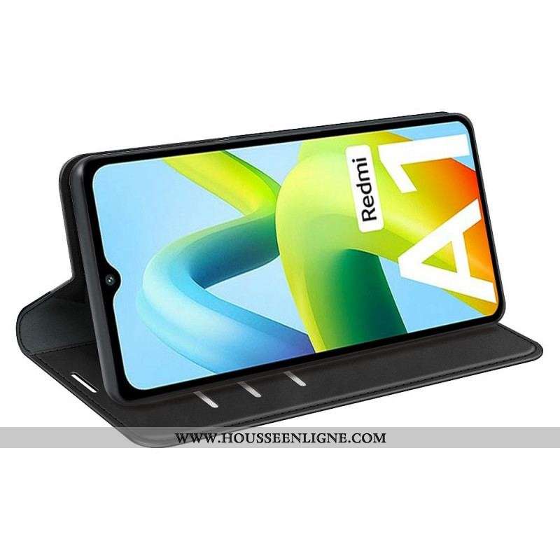 Flip Cover Xiaomi Redmi A1 Skin-Touch Douceur