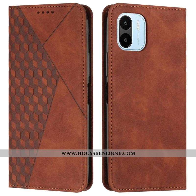 Flip Cover Xiaomi Redmi A1 Skin-Touch style Cubique