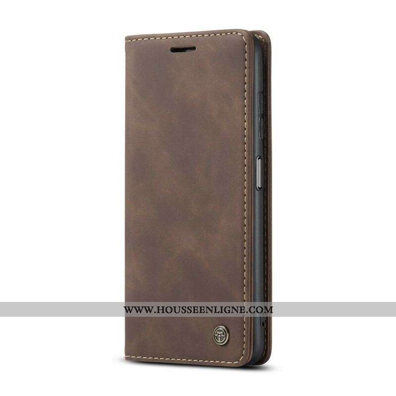 Flip Cover Xiaomi Redmi Note 10/10S/Poco M5s Effet Cuir CASEME