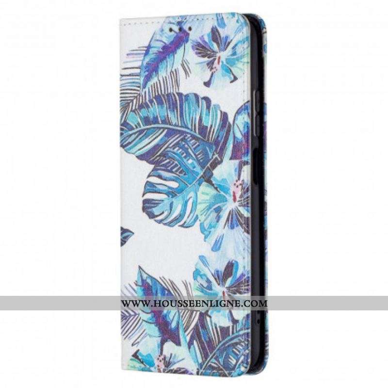 Flip Cover Xiaomi Redmi Note 10/10S/Poco M5s Feuilles