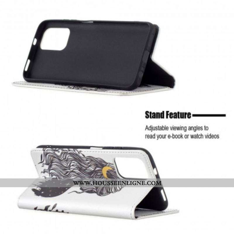 Flip Cover Xiaomi Redmi Note 10/10S/Poco M5s Jolie Chevelure