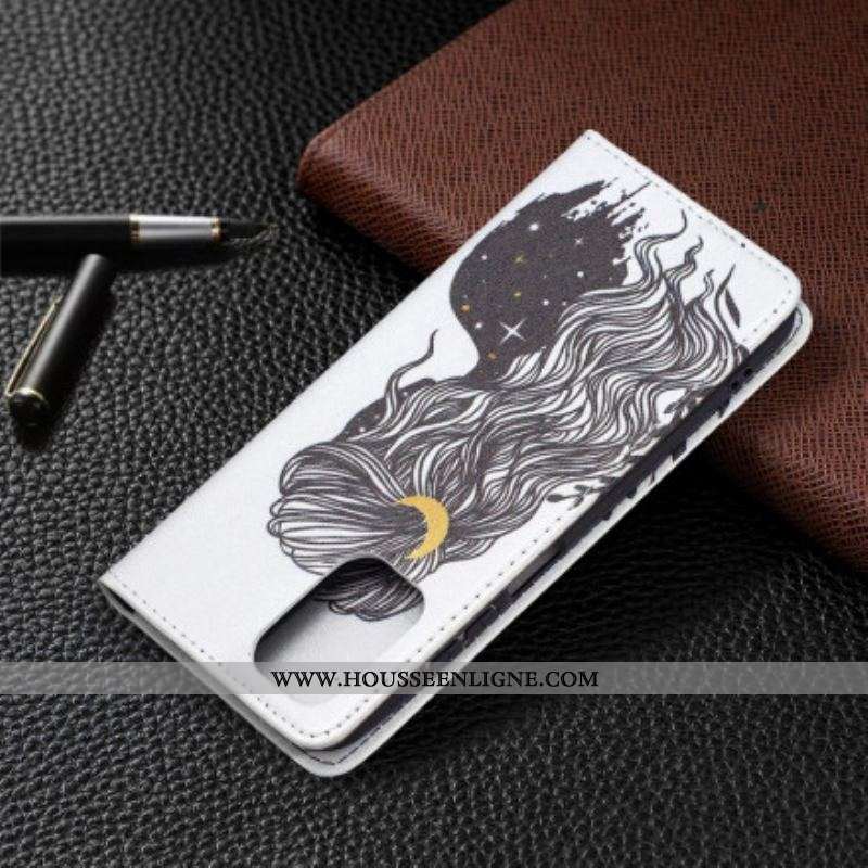 Flip Cover Xiaomi Redmi Note 10/10S/Poco M5s Jolie Chevelure
