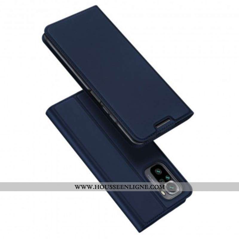 Flip Cover Xiaomi Redmi Note 10/10S/Poco M5s Skin Pro DUX DUCIS